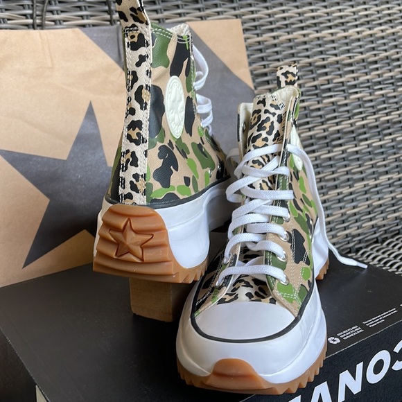 Converse Run Star Hile Hi Candid Ginger/Piquant Grey mens - Picture 10 of 16